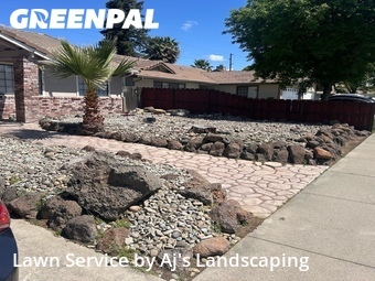 Lawn mowing work completed in Ceres, CA