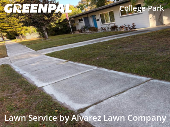 Lawn Mowing Servicein Orlando,32804,Yard Cutting by Alvarez Lawn Company, work completed in Jan , 2026
