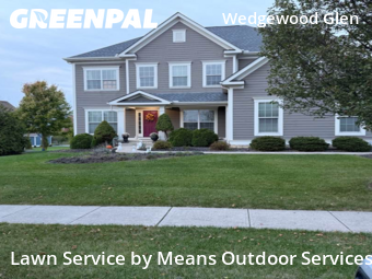 Grass Cutting in Dublin, 43016, Yard Cutting by Means Outdoor Services, work completed in Oct , 2025