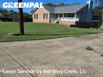 Lawn Cutin Clarksville,37042,Lawn Care Service by Kel May Crew, Llc, work completed in Oct , 2025