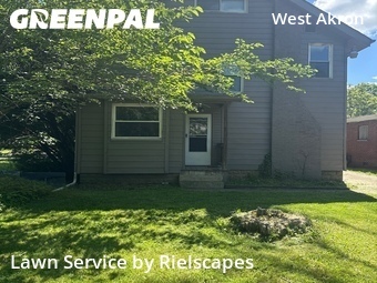 Lawn mowed in Akron, 44320