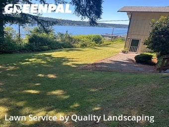 Lawn mowed in Sammamish, 98074