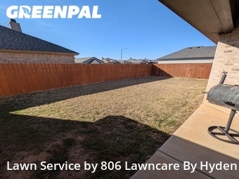 Landscaper In Lubbock,79416,Landscaping Maintenance by 806 Lawncare By Hyden, work completed in Apr , 2026
