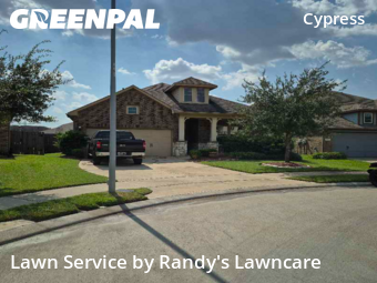 Lawn Cuttingin Cypress,77433,Lawn Mow by Randy's Lawncare , work completed in Nov , 2025