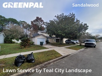 Lawn Cutin Jacksonville,32246,Lawn Mowing Service by Teal City Landscape , work completed in Dec , 2025