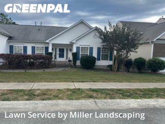 Lawn mowed in Harrisburg, 28075