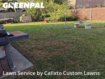 Yard Mowingin Euless,76039,Lawn Care Service by Calixto Custom Lawns, work completed in Dec , 2025