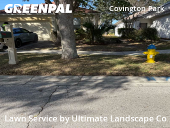 Backyard Mowing in Apollo Beach, 33572, Lawn Maintenance by Ultimate Landscape Co, work completed in Dec , 2025