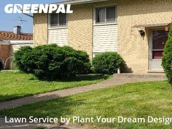 Lawn mowed in Alsip, 60803