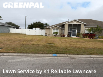 Lawn Care Servicein Clermont,34711,Lawn Mowing by K1 Reliable Lawncare, work completed in Feb , 2026