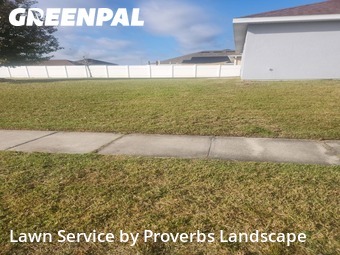 Grass Cutin Kissimmee,34758,Lawn Cutting by Proverbs Landscape, work completed in Jan , 2026
