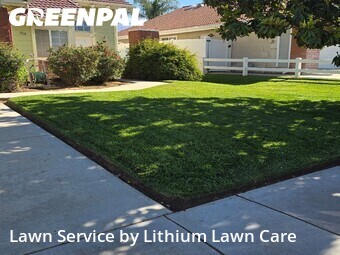 Lawn mowing work completed in Beaumont, CA