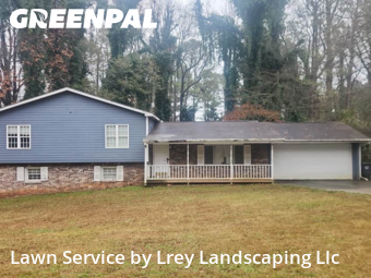 Yard Upkeep in Duluth, 30096, Front Yard Mowing by Lrey Landscaping Llc, work completed in Dec , 2025
