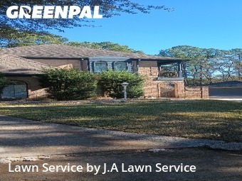 Lawn Cutin Spring,77388,Lawn Care Service by J.A Lawn Service, work completed in Feb , 2026