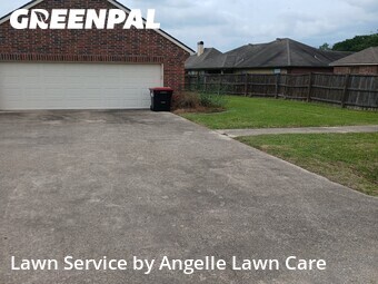 Grass Cutin Lafayette,70503,Lawn Cutting by Angelle Lawn Care , work completed in Jun , 2026