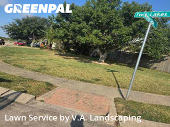 Lawn Cuttingin Pearland,77584,Yard Cutting by V.A. Landscaping, work completed in Dec , 2025