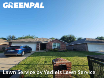 Lawn Carein Midwest City,73110,Lawn Maintenance by Yadiels Lawn Service, work completed in Dec , 2025