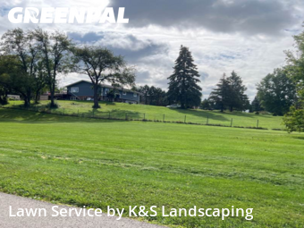 Lawn Care Servicein Orland Park,60467,Yard Mowing by K&S Landscaping, work completed in Nov , 2025
