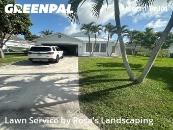 Lawn mowed in Jupiter, 33458