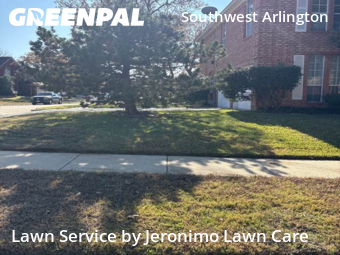 Weed Trimming in Arlington, 76017, Yard Care by Jeronimo Lawn Care , work completed in Dec , 2025