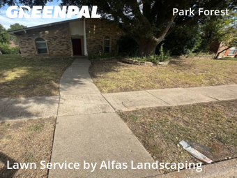 Modern Landscaping In Plano,75023,Landscaping Renovation by Alfas Landscaping, work completed in Oct , 2025