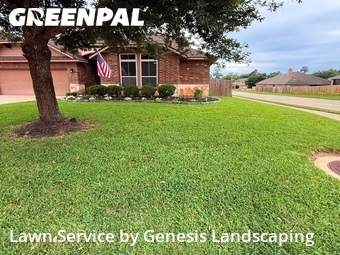 Grass Cuttingin Conroe,77384,Lawn Cut by Genesis Landscaping, work completed in Jun , 2026