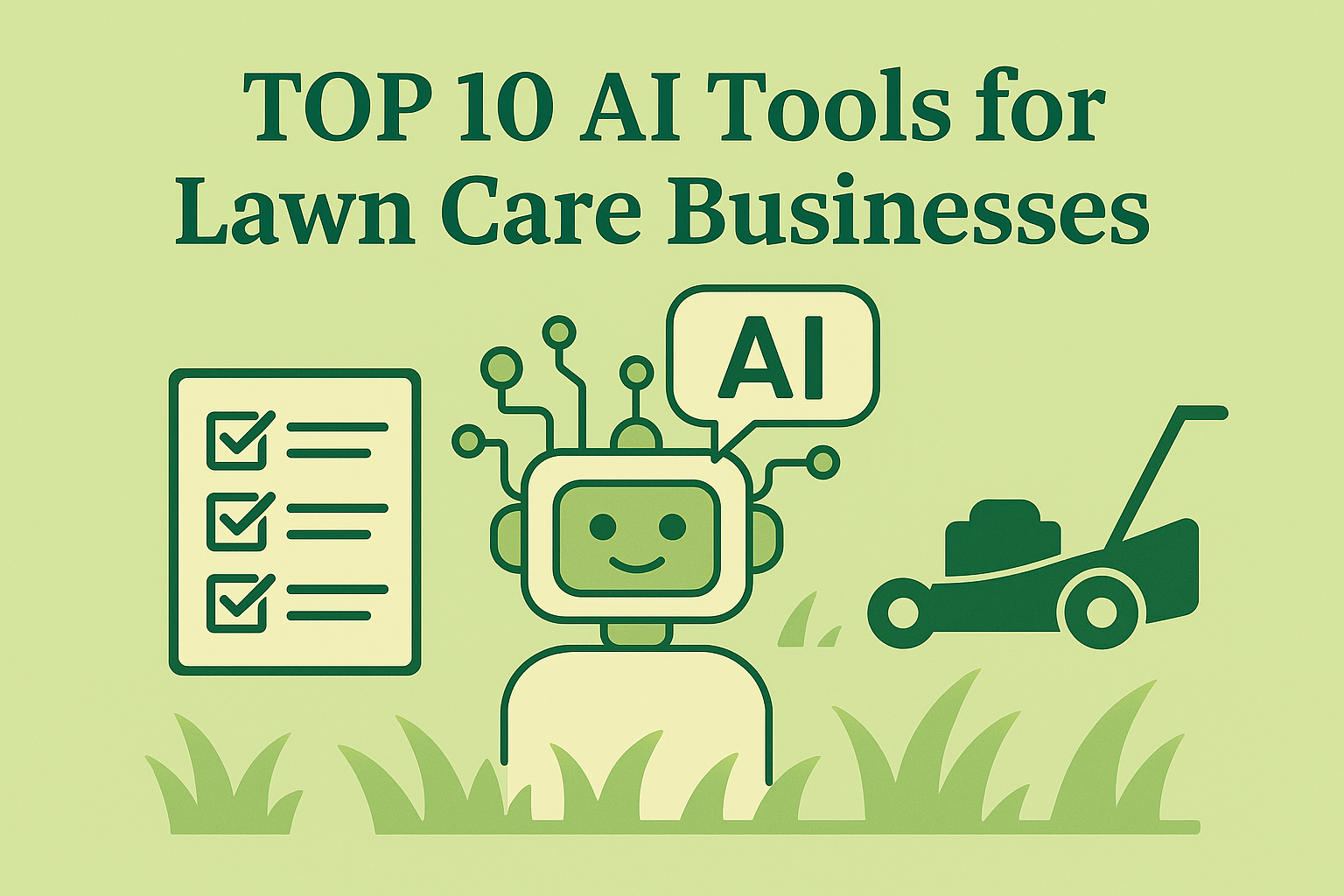 Top AI Tools for Lawn Care Businesses