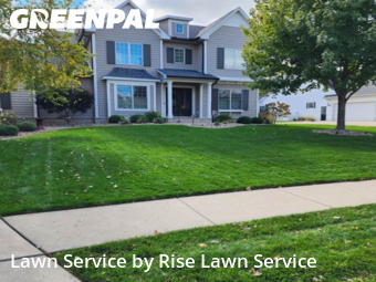 Backyard Mowing in Bettendorf, 52722, Yard Grooming by Rise Lawn Service, work completed in Dec , 2025