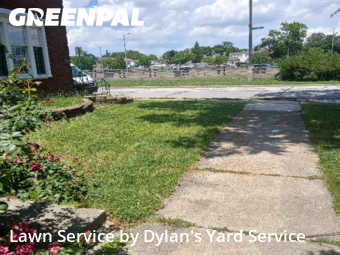 Grass Cutin Oak Park,60304,Lawn Mowing by Dylan's Yard Service , work completed in Dec , 2025