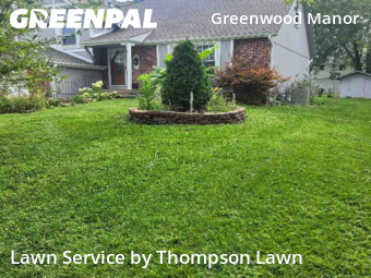 Yard Cuttingin Shawnee,66216,Grass Cutting by Thompson Lawn, work completed in Nov , 2025