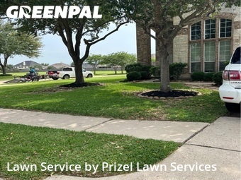 Lawn Mowingin Pearland,77581,Yard Cutting by Prizel Lawn Services, work completed in Jun , 2026