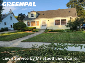 Lawn Mowingin Oak Park,48237,Grass Cut by Mr Steed Lawn Care, work completed in Nov , 2025
