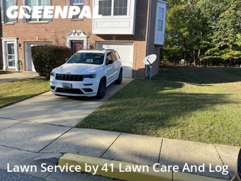 Grass Cutting in White Plains, 20695, Yard Mowing by 41 Lawn Care And Log, work completed in Nov , 2025