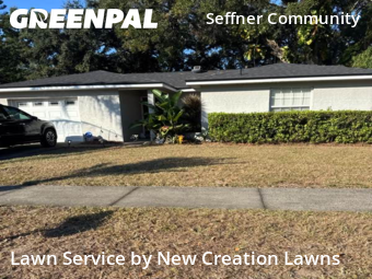 Lawn Mowing in Dover, 33527, Grass Services by New Creation Lawns, work completed in Dec , 2025