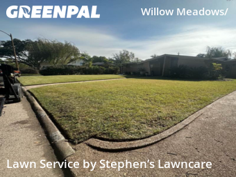 Landscaping In Houston,77096,Landscaping by Stephen’s Lawncare, work completed in Dec , 2025