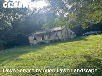 Yard Mowingin Gastonia,28054,Grass Cut by Allen Lawn Landscape, work completed in Jan , 2026