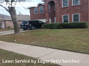 Lawn Servicein Wylie,75098,Yard Mowing by Edgar Ortiz Sanchez, work completed in Feb , 2026
