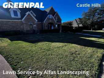 Grass Cuttingin Lewisville,75056,Yard Cutting by Alfas Landscaping, work completed in Dec , 2025