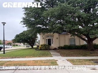 Lawn Cuttingin Lewisville,75077,Lawn Cut by B & M Landscaping, work completed in Jun , 2026