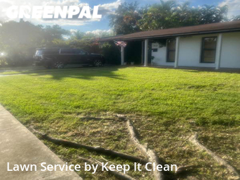 Lawn Care Servicein Palmetto Bay,33157,Grass Cutting by Keep It Clean, work completed in Nov , 2025