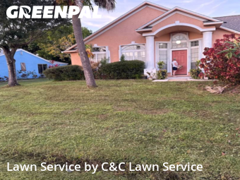 Yard Work in Palm Bay, 32907, Lawn Maintenance by C&C Lawn Service, work completed in Dec , 2025