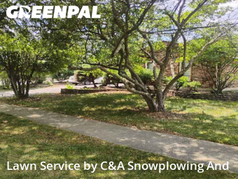 Lawn Carein Arlington Heights,60004,Grass Cutting by C&A Snowplowing And , work completed in Dec , 2025
