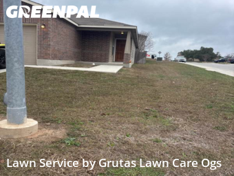 Local Lawn And Landscape Maintenance Services Near Me In San Antonio,78261,Landscaping Renovation by Grutas Lawn Care Ogs, work completed in Dec , 2025