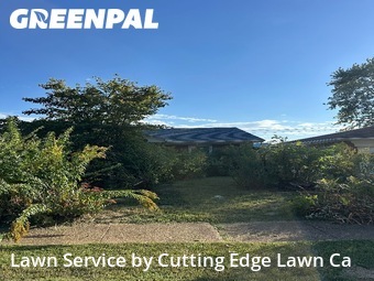 Grass Cutin Florissant,63031,Lawn Maintenance by Cutting Edge Lawn Ca, work completed in Dec , 2025