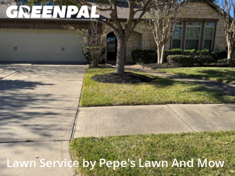Lawn Mowing Servicein Katy,77494,Lawn Maintenance by Pepe's Lawn And Mow, work completed in Feb , 2026