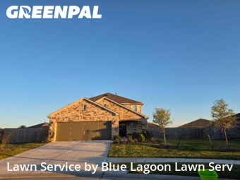 Lawn Mowin Rosenberg,77471,Lawn Cut by Blue Lagoon Lawn Serv, work completed in Feb , 2026