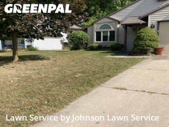 Backyard Mowing in Lafayette, 47909, Landscaping Maintenance by Johnson Lawn Service, work completed in Nov , 2025