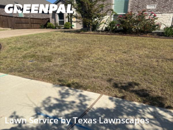 Lawn Maintenancein Wylie,75098,Lawn Mowing by Texas Lawnscapes, work completed in Dec , 2025