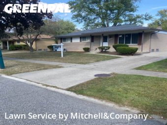 Property Maintenance in Troy, 48083, Yard Mowing by Mitchell&Company, work completed in Nov , 2025