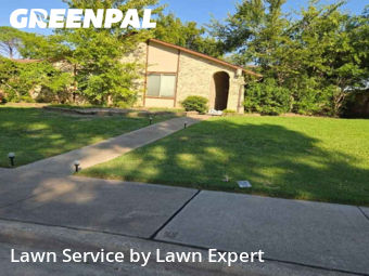 Lawn Care Servicein Lewisville,75077,Lawn Service by Lawn Expert, work completed in Nov , 2025